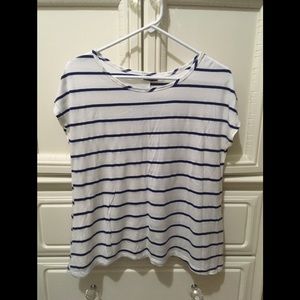 Alloy dolman stripe tee